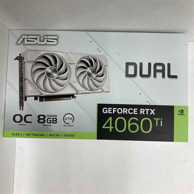 【八王子店】中古  ASUS DUAL-RTX4060TI-O8G-EVO-WHITE (RTX4060Ti 8G) 175546 