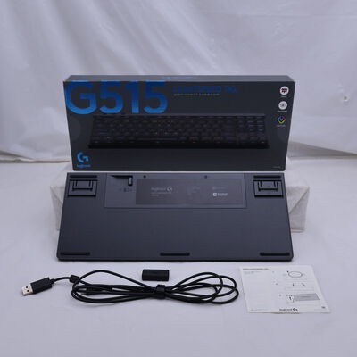【通販センター】中古  Logicool G515 LIGHTSPEED TKL G515-WL-LNBK 3480043299 