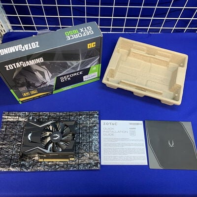 【横浜駅前店】中古  ZOTAC ZT-T16520F-10L (GTX1650 4G GDDR6) 3400009257 