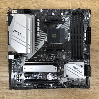 【津ラッツ店】中古  ASRock B550M Pro4 (B550 AM4 mATX DDR4) 142938 