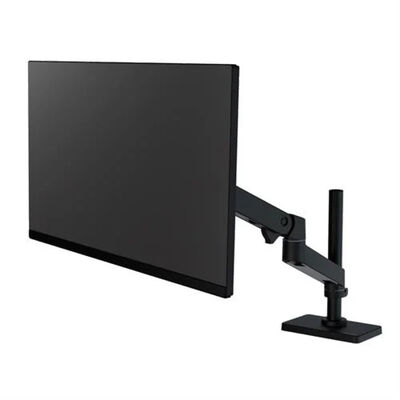 Ergotron  LX Pro デスクモニターアーム 長身ポール 45-695-292 (シングルモニターマウント ブラック) 