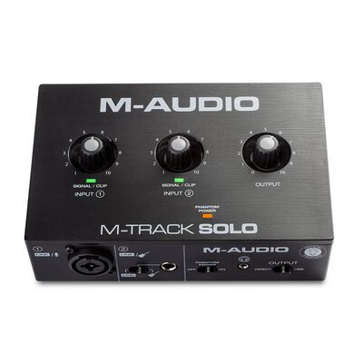 M-AUDIO  M-Track Solo MA-REC-021 (オーディオインターフェイス) 