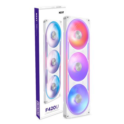 NZXT  F420U Ultra RGB RF-E42US-WA (420mm ARGB ホワイト) 