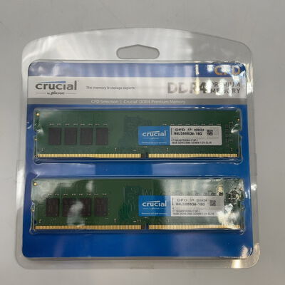 【大分店】中古  16GB 2枚組(合計32GB) PC4-21300/DDR4-2666 デスクトップ用 190916 