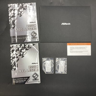 【熊本浜線店】中古  ASRock B550M Steel Legend (B550 AM4 mATX DDR4) 142939 