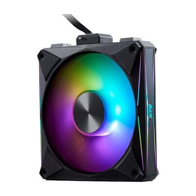 ADATA  HURRICANE MAG 120 ARGB PWM マグネット式ファン HURRICANEMAG120ARGBPWM4C-BKCWW (120mm ブラック 4個パック) 