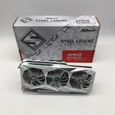【郡山安積店】中古  ASRock RX7800XT SL 16GO RX7800XT Steel Legend OC (RX7800XT 16GB) 162734 