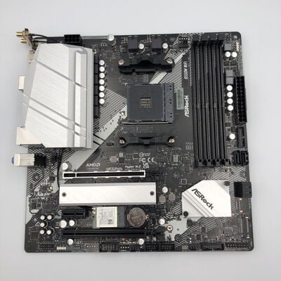 【甲府飯田店】中古  ASRock B550M WiFi (B550 AM4 mATX DDR4) 4720002753 