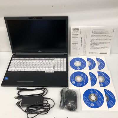 【徳島住吉店】中古  富士通　LIFEBOOK A5513/MX FMVA0B03HP(i5-1235U/8GB/SSD512GB/DVD-ROM/オンボード/15.6/1920x1080/W10P) 3290006449 