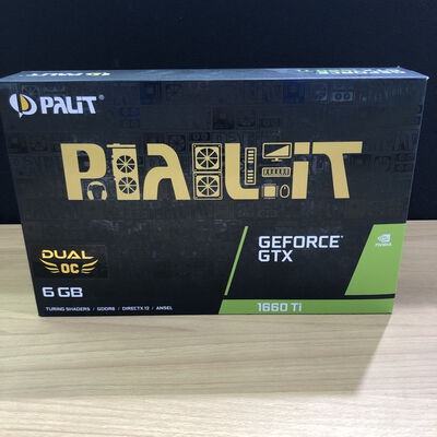 【甲府飯田店】中古  Palit NE6166TS18J9-1160A(GTX1660Ti 6GGD61D1H1P) 4720001705 