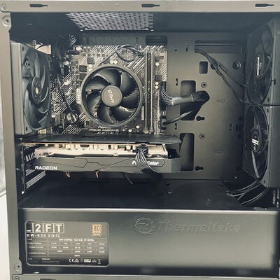 【熊本浜線店】中古  デスクトップPC(Ryzen 7 5800X/16GB/SSD512GB/RX7600/W11H) 5370001104 