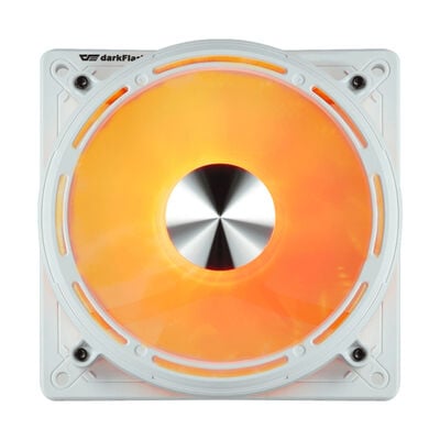 darkFlash  DE8R DF-DE8R-W-HQ1 (120mm ホワイト ARGB リバースファン) 