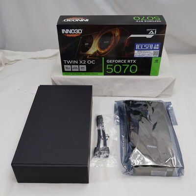 【通販センター】中古  Inno3D GeForce RTX 5070 TWIN X2 OC 12GB（RTX5070 12GB） 3480041382 