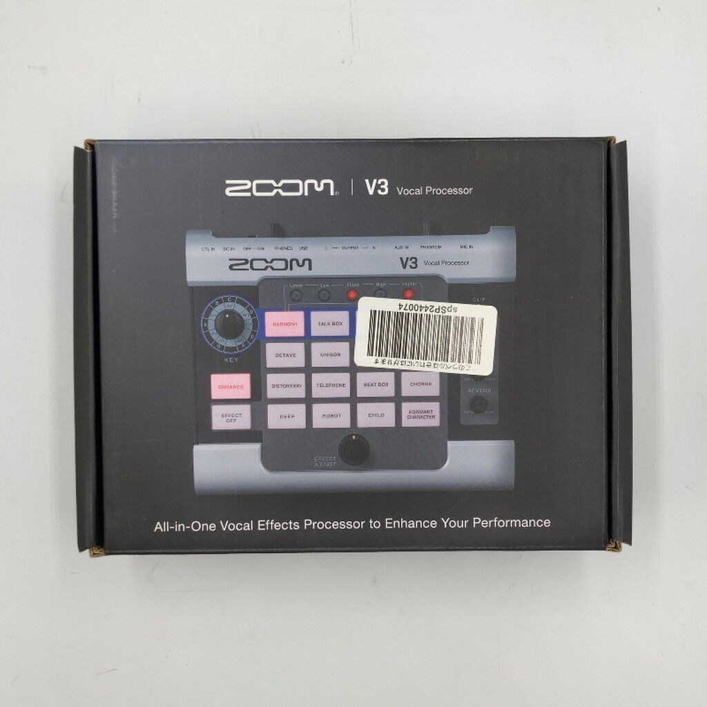 中古 ZOOM ボイスプロセッサー V3 4680004059 （401703） ｜ パソコン