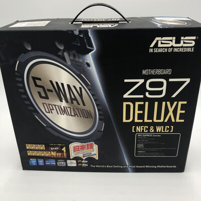 【盛岡都南店】中古  ASUS Z97-DELUXE (NFC & WLC) (Z97 1150 ATX DDR3) 125673 