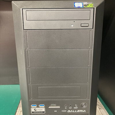 【広島店】中古  GALLERIA XT（i7 9700/16GB/SSD512GB+HDD 1TB/DVD-MULTI/GTX1660SUPER 6GB/W10H） 3320004822 