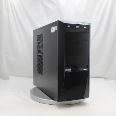 【通販センター】中古  THIRDWAVE GALLERIA KT(AMD Ryzen 7 3700X/64GB DDR4 (PC4)/SSD512GB/BD-RE/NVIDIA GeForce RTX 2070 SUPER 8GB/W11H64 MAR) 197930 