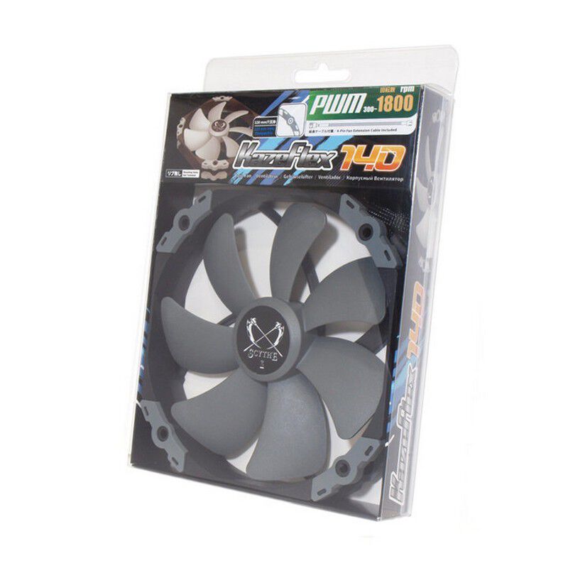 Scythe（サイズ） KAZE FLEX 140 PWM 1800rpm (KF1425FD18-P