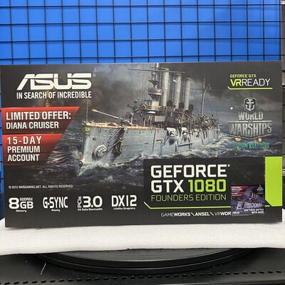 【新潟店】中古  各社 GeForce GTX1080 (8GB PCI-E) 130946 
