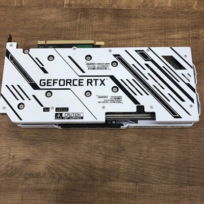 【宇都宮鶴田店】中古  玄人志向 GK-RTX3060-E12GB/OC/WHITE (RTX3060 12GB) 144780 