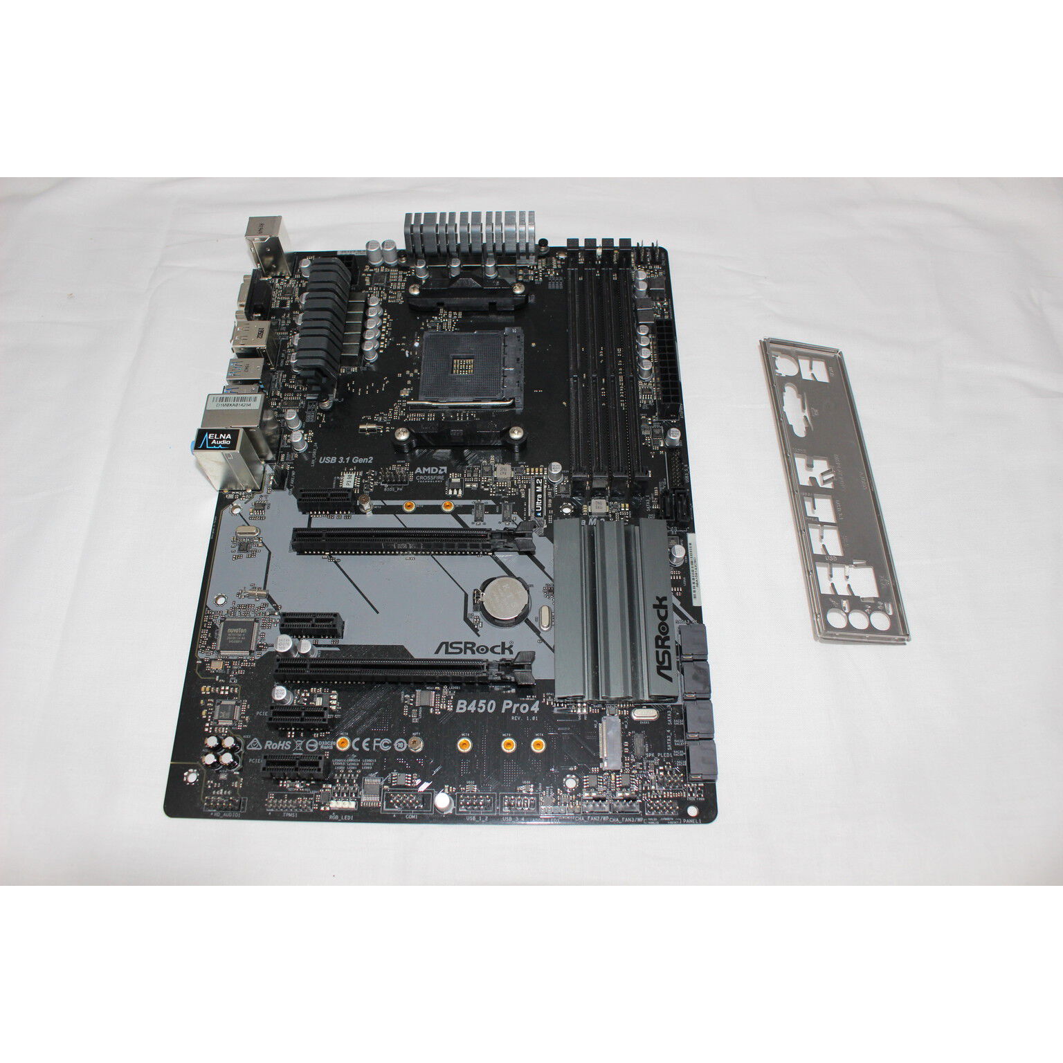 【動作未確認ジャンク品】Asrock B450 Pro4 Ryzen7 2700 動作未確認ジャンク品】Asrock B450 Pro4 Ryzen7 2700