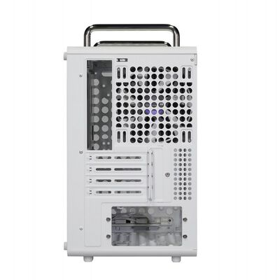 CoolerMaster  Qube 340 White Q340-WGNN-S00 (MicroATX ガラスパネル ホワイト) 