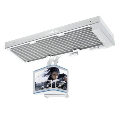 Lian-Li  HydroShift II OLED CURVED 360 Fanless GHS2OLDC36NW (360mm ファンレス ホワイト) 