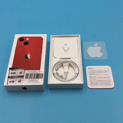 【秋葉原本店】中古  【au版SIMフリー】Apple iPhone13 mini 5.4インチ 128GB (PRODUCT)RED  MLJG3J/A 147392 