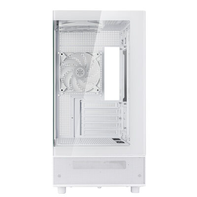 SilverStone  Lucid 04 SST-LD04-W-ARGB (MicroATX ガラス ホワイト) 