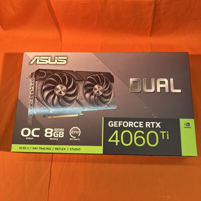 【なんば店】中古  ASUS DUAL-RTX4060TI-O8G-EVO (RTX4060Ti 8G) 175545 