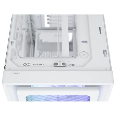 Corsair  FRAME 4000X RS White CC-9011303-WW (E-ATX ガラス ホワイト) 