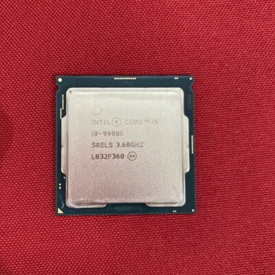 【静岡東瀬名店】中古  INTEL Core i9 9900K (1151/3.60GHz/16M/C8/T16) 138482 