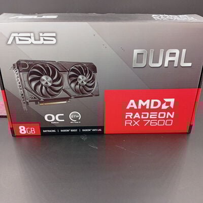 【大須店】中古  ASUS DUAL-RX7600-O8G-V2 (RX7600 8G) 162744 
