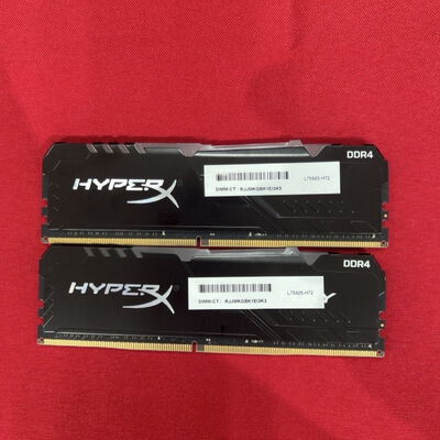 【静岡東瀬名店】中古  Kingston HP32D4U8D8HC(DDR4 PC4-25600 16GB 2枚組 デスクトップ用) 5140001704 