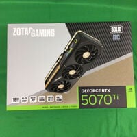 中古  ZOTAC ZT-B50710J-10P (RTX5070Ti SOLID OC 16GB) 176555 