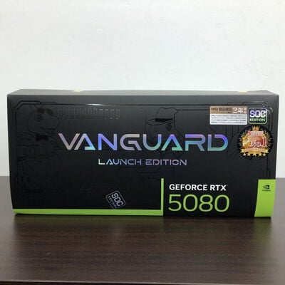 【福山ココローズ店】中古  MSI GeForce RTX 5080 16G VANGUARD SOC LAUNCH ED(RTX5080 16G) 176527 