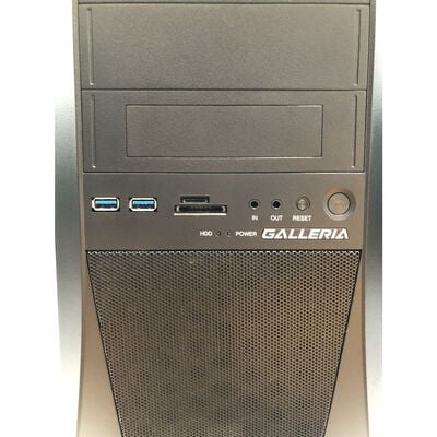 【水戸赤塚店】中古  THIRDWAVE GALLERIA ZF(i7 9700K/16GB/SSD500GB/HDD3TB/DVD-MULTI/RTX2070/W11H) 4680002606 