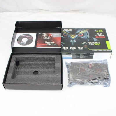 中古  ASUS STRIX-GTX1060-DC2O6G（GTX 1060 6GB） 3480033039 