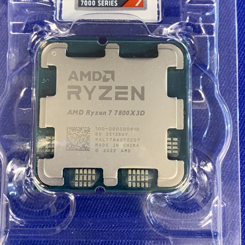 中古 AMD Ryzen 7 7800X3D (AM5/4.2/104M/C8/T16/120W) 157139