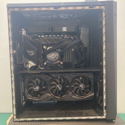 【浦添城間店(沖縄)】中古  ASUS G35CZ-I9r2080Ti(i9 10900KF/64GB/SSD512GB/HDD2TB/RTX2080Ti 11GB/W10P) 4780001183 