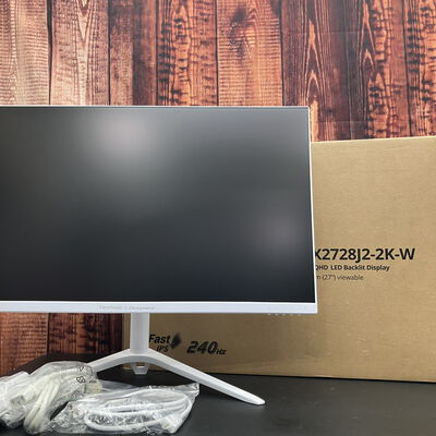 【富士青葉店】中古  Viewsonic VX2728J2-2K-W-7 (27"W 2H1DP 240Hz WQHD) 5070001637 