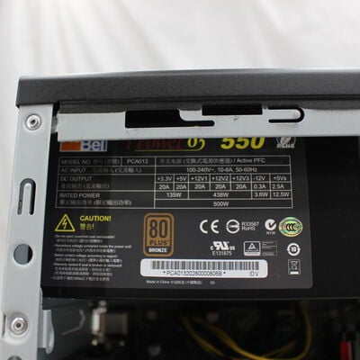 【通販センター】中古  THIRDWAVE Magnate EM041(Intel Core i5 10400/24GB DDR4 (PC4)/SSD512GB/DVDマルチ/NVIDIA GeForce GTX 1660 SUPER 6GB/W11H64 MAR) 196825 