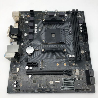 【大分店】中古  ASRock A520M-HDV (A520 AM4 mATX DDR4) 143667 