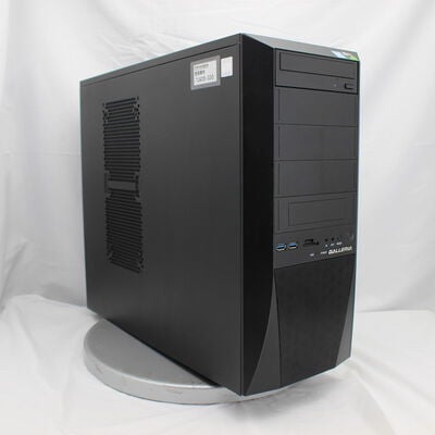 【通販センター】中古  THIRDWAVE GALLERIA KT(Intel Core i7 8700/16GB DDR4 (PC4)/SSD525GB/DVDマルチ/NVIDIA GeForce GTX 1070 Ti 8GB/W11H64 MAR) 198124 