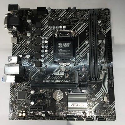 【松山環状枝松店】中古  ASUS PRIME H410M-A (H410 1200 mATX DDR4) 142812 