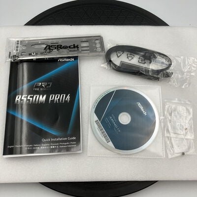 【新潟店】中古  ASRock B550M Pro4 (B550 AM4 mATX DDR4) 142938 