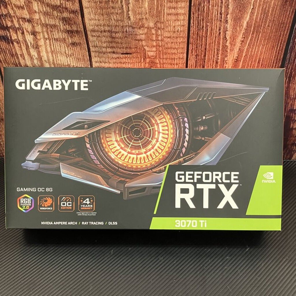 中古 GIGABYTE GV-N307TGAMING OC-8GD（RTX3070Ti 8GB） 3480039384