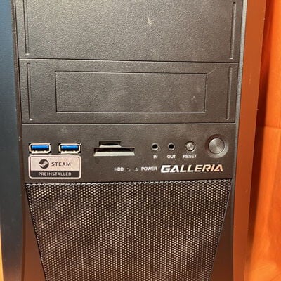 【なんば店】中古  THIRDWAVE GALLERIA AV (R7 3700X/12GB/SSD512GB+HDD2TB/RTX2060SUPER) 183817 