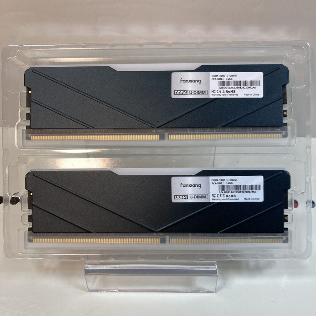 中古 16GB 2枚組(合計32GB) PC4-25600/DDR4-3200 デスクトップ用