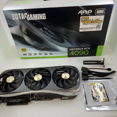【秋葉原本店】中古  ZOTAC RTX4090 AMP Extreme AIRO ZT-D40900B-10P (RTX4090 24G) 152515 
